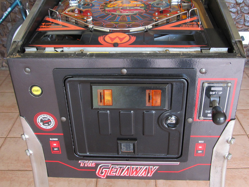 The Getaway - cabinet front